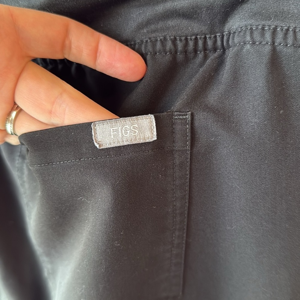 Figs Men's Technical Collection‎ Black Pants - Picture 7 of 9